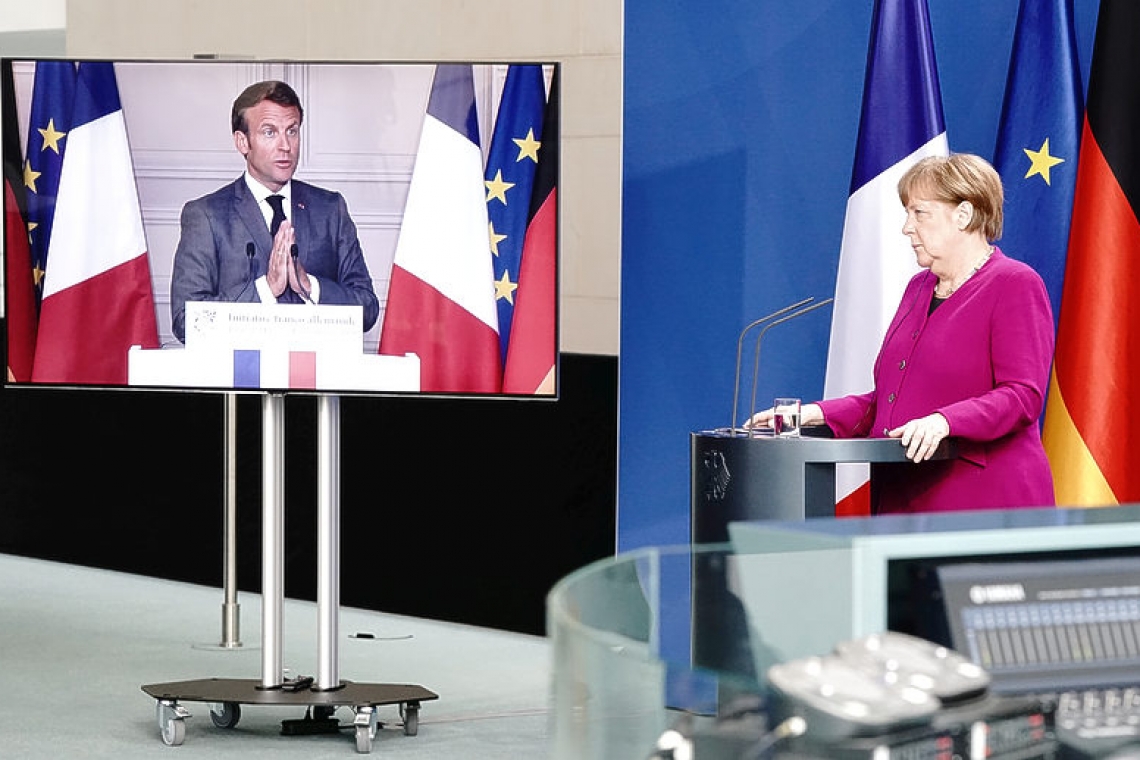 France, Germany propose 500 bln euro recovery fund